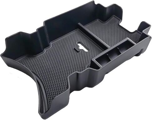 Fit for Honda Civic 10th Gen 2016-2021, Car Centre Console Storage Box, Centre Console Armrest Organiser Tray, Centre Armrest Glove Box, Black in Saudi Arabia