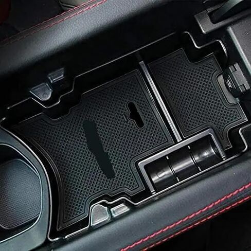 Fit for Honda Civic 10th Gen 2016-2021, Car Centre Console Storage Box, Centre Console Armrest Organiser Tray, Centre Armrest Glove Box, Black in Saudi Arabia