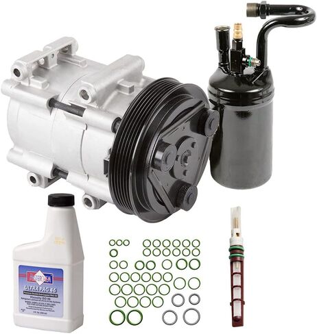 AC Compressor & A/C Repair Kit For 1994 Ford Ranger 2.3L & Mazda B2300 w/Factory R134a AC - BuyAutoParts 60-81661RK NEW in Saudi Arabia