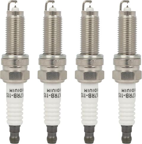 ECCPP Pack of 4 Platinum Iridium high performance Spark Plugs Replacement for 90219 Fit for Alfa Romeo Giulia 2.0L 2017-2020 in Saudi Arabia