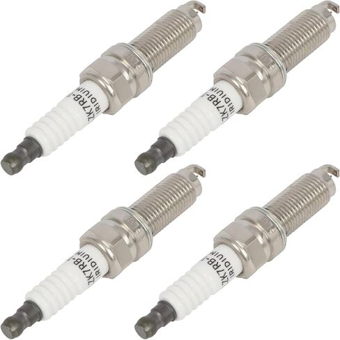 ECCPP Pack of 4 Platinum Iridium high performance Spark Plugs Replacement for 90219 Fit for Alfa Romeo Giulia 2.0L 2017-2020 in Saudi Arabia