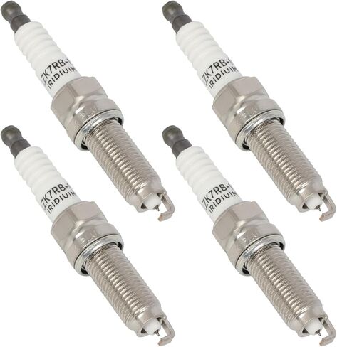 ECCPP Pack of 4 Platinum Iridium high performance Spark Plugs Replacement for 90219 Fit for Alfa Romeo Giulia 2.0L 2017-2020 in Saudi Arabia