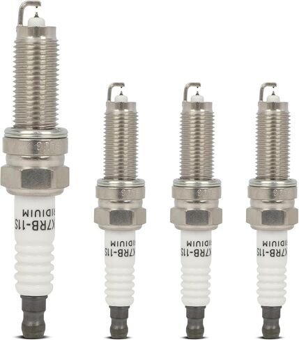 ECCPP Pack of 4 Platinum Iridium high performance Spark Plugs Replacement for 90219 Fit for Alfa Romeo Giulia 2.0L 2017-2020 in Saudi Arabia