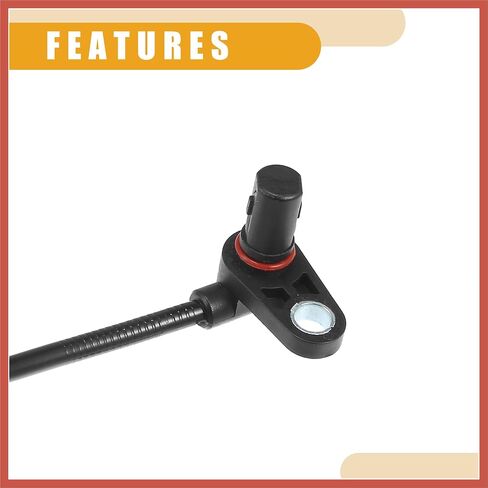مستشعر ACROPIX ABS رقم 599101W000 - مستشعر سرعة عجلة ABS الخلفي الأيسر للسيارة - لسيارة Kia Rio 2012-2017 ABS معدن أسود - قطعة واحدة من قطع غيار السيارات in Saudi Arabia