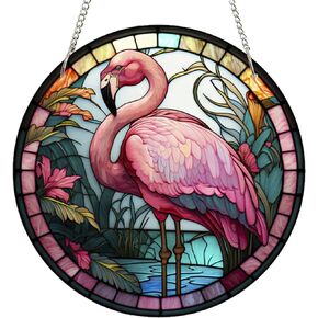 7.9'' Acrylic Window Hanging Decor,Stained Panel Hangings Decorative Acrylic Wall Decor Colorful Ornament Window Hangings for Outdoor Indoor Decor(Marine Turtle)