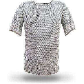 18 Gauge Chain Mail Shirt for Medieval Knight