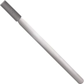 Gray Plastic Grip Stainless-Steel Shoehorn