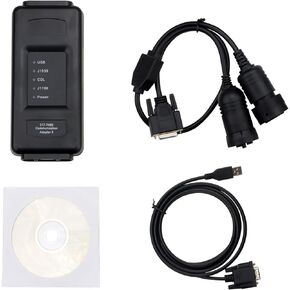 478-0235 ET-4 IV Communication Adapter 3 Tool 538-5051 Diagnostic Adapter 2019C Version Repalcement for CAT Heavy Equipment w/ 6/9/ 14 Pins Cable
