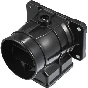 Motoforti Air Flow Sensor Meter, MAF Sensor Airflow Replacement, for Mitsubishi Eclipse 2.4L, 3.0L 2000-2005, Plastic, MD336501 7460013, Black