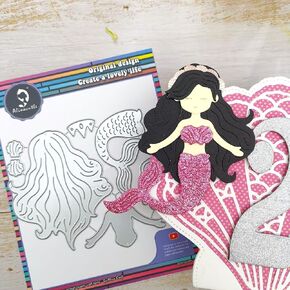 1set 6in X 8in Handmade Mini Album Dies Metal Cutting Die Cut for Paper Craft DIY Albums Photo Album Journal Planner Card Making Greeting Cards Scrapbooking & Album Arts from Alina Crafts