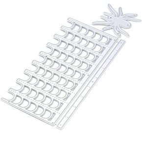 KSCRAFT Halloween Spider Web Rosette Metal Cutting Dies Stencils for DIY Scrapbooking/Photo Album Decorative Embossing DIY Paper Cards (Small Size)