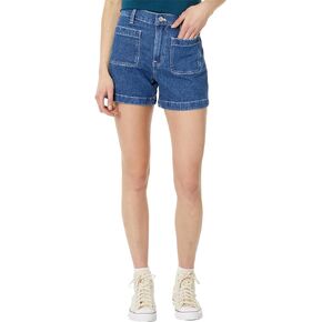Madewell Women's Med Clean Dressy Shorts in Blue