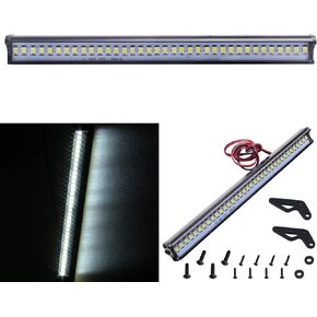 Super Bright RC LED Light Bar RC Roof LED Lamp Kit for 1/10 Traxxas TRX4 Slash 2WD 4X4 Axial SCX10 & SCX10 II Arrma Redcat Gen7 Gen 8 RC Rock Crawler Car (Type 1)
