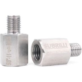 2-Pcs Angle Grinder Attachments Drill Adapter 5/8"-11 Female to M14 Male for Cup Wheels Backer Pads