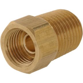 The Hillman Group 58352 Brass Inverted Flare Fitting, Male Connection, 6-Pack