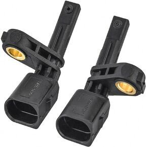 SPEEDWOW 695-481 2pcs ABS Wheel Speed Sensor Front Left Right for A3 TT Carrera GT Leon Replacement for Beetle CC Golf Jetta Passat 2004 2005 2006 2007 2008 2009 2010 2011 2012 2013 2014 2015 2016