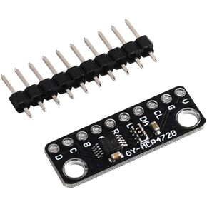 DIYmall MCP4728 12 بت I2C الرقمية إلى التناظرية محول DAC وحدة استشعار اندلاع GY-MCP4728 DAC مجلس التنمية لاردوينو in Kuwait