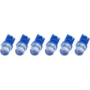 cciyu 194 Extremely Bright LED Bulbs Dashboard Gauge Light Speedometer Odometer Tachometer LED light Wedge T10 168 2825 W5W Blue Pack of 6