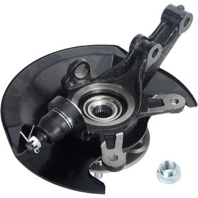 DOSKJOK Steering Knuckle Wheel Hub Bearing Assembly Front Left Driver Compatible with Civic 2001 2002 L4 1.7L 14mm Hole 698-479