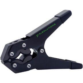 9.Solutions Savior Spring Clamp, Fast-Mounting, Strong, Torsion Spring Clamp, 9.XS1004, fit firmly onto any oddly shaped object, mount multiple pieces of equipment on one clamp