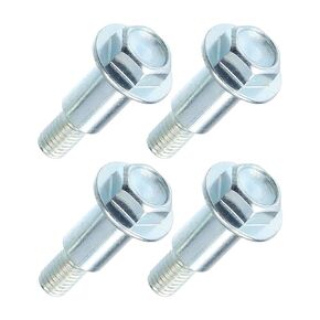 VekAuto 4 Pcs Timing Belt Cover Bolts Compatible for Subaru Baja 2003-2006 2.5L H4 2.5L H4 Turbo, Durable Metal Silver Tone