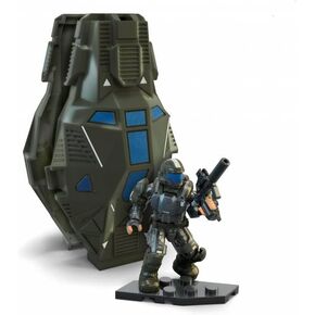 MEGA Halo ODST Rookie Drop Pod Micro Action Figure HNC75