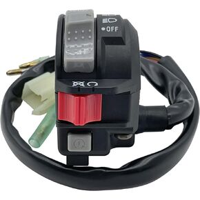 M MATI Left Handlebar Control Engine Start Run Off Headlight Switch for Yamaha ATV Timberwolf 250 YFB250 1994-2000 Bear Tracker 250 YFM250X 1999-2000 4BD-83973-19-00