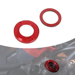 CHANGCHENG Motorcycle Switch Protection Ignition Switch Decoration Ring CNC Aluminum for CT125 Trail 125 Hunter Cub Red