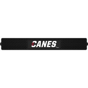 FANMATS 28148 Carolina Hurricanes Bar Drink Mat - 3.25in. x 24in.
