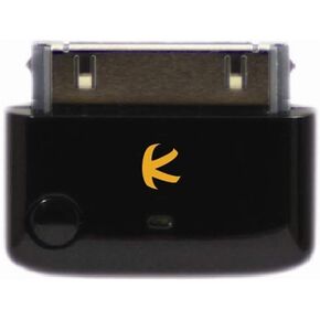 KOKKIA i10_Pro (Black) : Bluetooth Transmitter Splitter with aptX/Low-Latency aptX/FastStream/SBC codecs, Compatible with 30-pin iPod,iPhone,iPad. Compatible with AirPods. Compatible with Bose, etc.