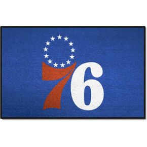FANMATS 11921 Philadelphia 76ers Starter Mat Accent Rug - 19in. x 30in. | Sports Fan Home Decor Rug and Tailgating Mat