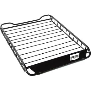 Reese Explore 1040900 Steel Rooftop Basket, Black