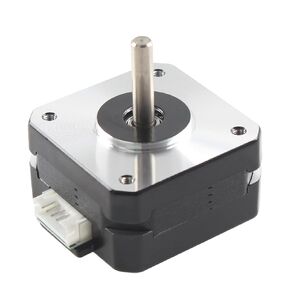 FYSETC 3D Printer Motor - Anycubi Kobrra Extruder Motor Replace - E Axis Nema 17 Stepper Motor Bipolar 42 Motor: 1.8deg 2 Phrase Shaft 22mm 1.0 A Hot End Part No Lead Wire - Pack of 1