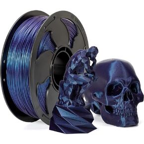 FF SUNSENKJ PLA Filament 1.75 مم قوس قزح حزمة التغيير التدريجي خيوط طباعة ثلاثية الأبعاد 200 جم × 4 مكبات، متعدد الألوان حرير قوس قزح تدريجيًا PLA خيوط طابعة ثلاثية الأبعاد (قوس قزح_4 حزمة حرير_2)
