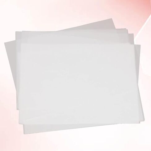 STOBOK 200 Pcs Artist Tracing Paper A3 Paper Semi Transparent Trace Paper Plotter Paper Copy Papers for DIY Calligraphy Tracing Paper Printable Tracing Pen White A4 Sketch Paper in Saudi Arabia