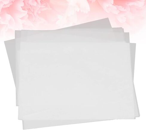 STOBOK 200 Pcs Artist Tracing Paper A3 Paper Semi Transparent Trace Paper Plotter Paper Copy Papers for DIY Calligraphy Tracing Paper Printable Tracing Pen White A4 Sketch Paper in Saudi Arabia