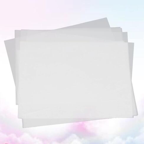 STOBOK 200 Pcs Artist Tracing Paper A3 Paper Semi Transparent Trace Paper Plotter Paper Copy Papers for DIY Calligraphy Tracing Paper Printable Tracing Pen White A4 Sketch Paper in Saudi Arabia