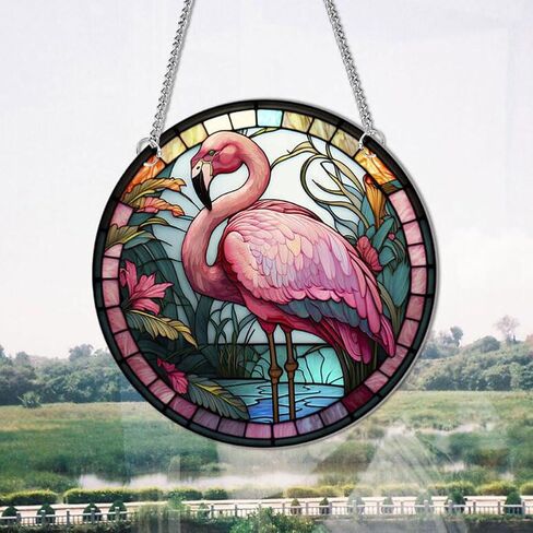 7.9'' Acrylic Window Hanging Decor,Stained Panel Hangings Decorative Acrylic Wall Decor Colorful Ornament Window Hangings for Outdoor Indoor Decor(Marine Turtle) in Saudi Arabia