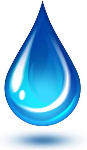 ملصق جداري من Wallmonkeys على شكل قطرة ماء، رسم قابل للتقشير واللصق WM312949 (ارتفاع 30 × عرض 23 بوصة) in Kuwait