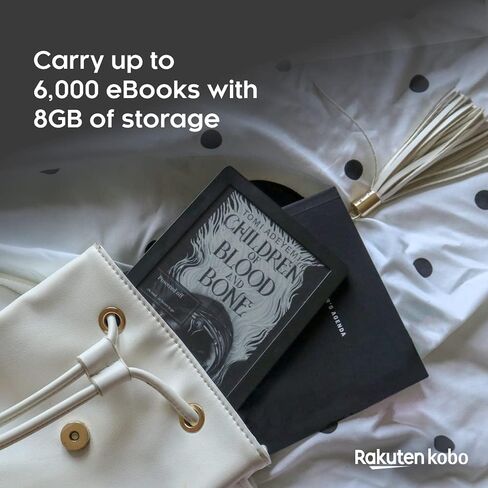 القارئ الإلكتروني Kobo Clara HD 6 بوصة Carta E Ink الذي يعمل باللمس (متجدد) in Saudi Arabia