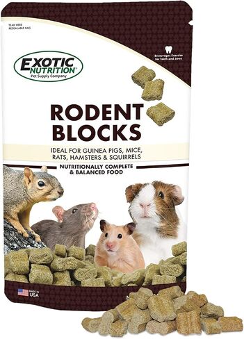 Rodent Blocks - Nutritional Rodent Food - for Rats, Mice, Squirrels, Degus (3 lb.) in Saudi Arabia