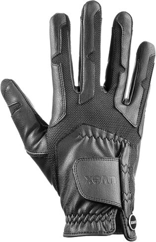 Uvex Stretchable & Breathable Horse Riding Gloves (Western/English) for Women & Men, ventraxion in Saudi Arabia