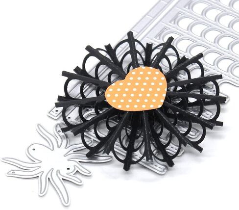 KSCRAFT Halloween Spider Web Rosette Metal Cutting Dies Stencils for DIY Scrapbooking/Photo Album Decorative Embossing DIY Paper Cards (Small Size) in Saudi Arabia