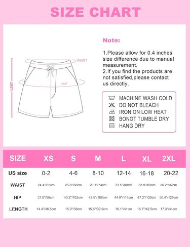 Aoudery Cotton Gauze Shorts for Women Drawstring Pocketed Frayed Shorts Summer Elastic Waist Casual Lightweight Shorts in Saudi Arabia