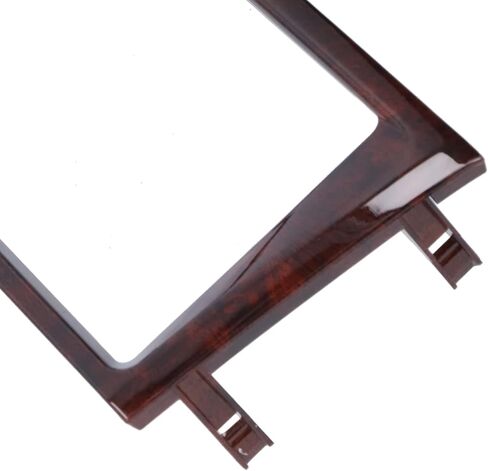 Central Console Frame, 2?Din Radio Fascia Car Stereo Navigation Refitted Dash Panel Kit Frame Mahogany Fit for Avalon 2000?2004 in Saudi Arabia