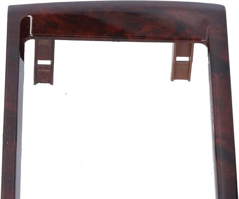 Central Console Frame, 2?Din Radio Fascia Car Stereo Navigation Refitted Dash Panel Kit Frame Mahogany Fit for Avalon 2000?2004 in Saudi Arabia