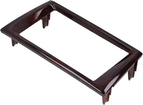 Central Console Frame, 2?Din Radio Fascia Car Stereo Navigation Refitted Dash Panel Kit Frame Mahogany Fit for Avalon 2000?2004 in Saudi Arabia