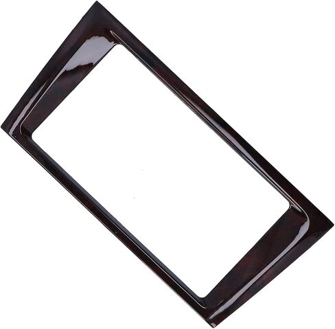 Central Console Frame, 2?Din Radio Fascia Car Stereo Navigation Refitted Dash Panel Kit Frame Mahogany Fit for Avalon 2000?2004 in Saudi Arabia