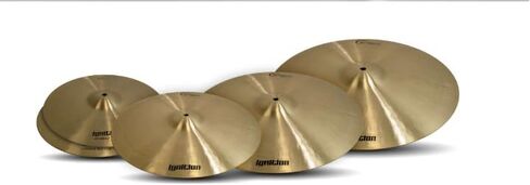 Dream Cymbals and Gongs Ignition 4-Piece Cymbal Pack 14"/16"/18"/20" (IGNCP4-U) Bundle with Polishing Cloth - 14 Inch Hi Hat Cymbals, 16 Inch Crash Cymbal, 18 Inch Crash Cymbal, 20 In Ride Cymbal in Saudi Arabia