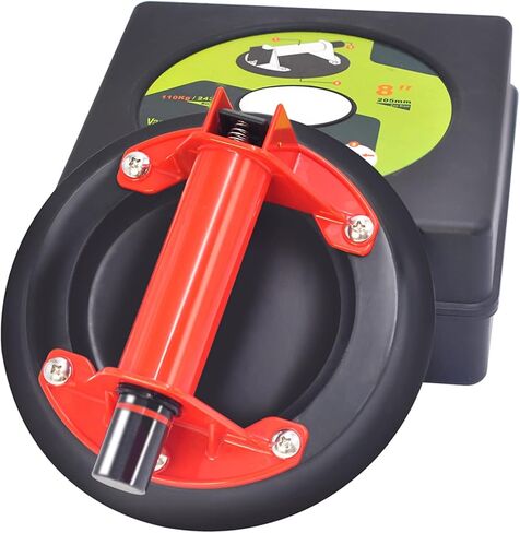 8" Glass Suction Cups for Granite & Glass Liftingwith Carrying Case 243lbs Large Load Capacity for Lifting Glass Granite,Tiles,Window,Floor,Replace Auto Windshield in Saudi Arabia